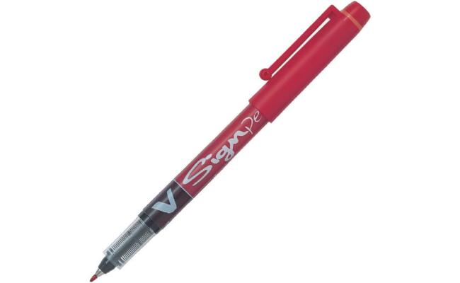 Pilot Signature Pen Red