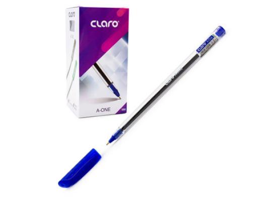Claro A-One Pens Pack of 50, Blue