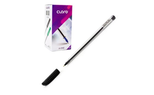 Claro A-One Pens Pack of 50, Black