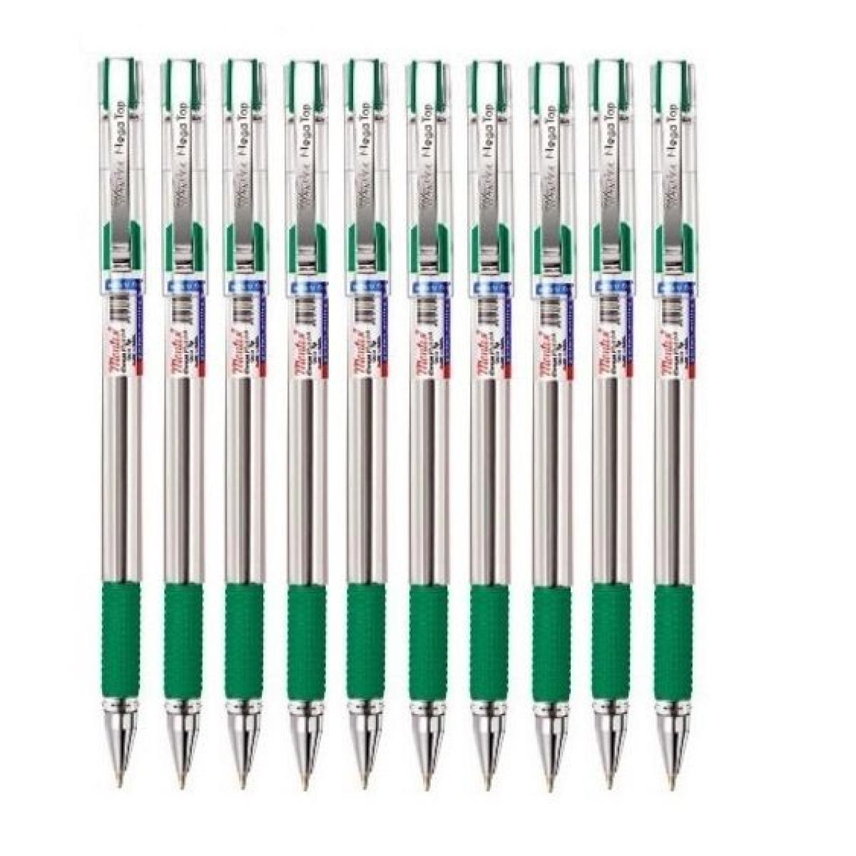 Montex Ball Pen, Pack Of 10 Green