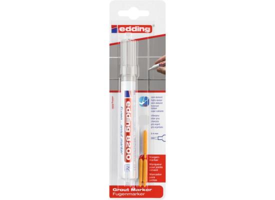 Edding Grout Marker For Improving The Colour And Brightness Of Existing Grout