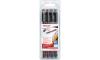 Edding 141 F/4s Permanent Pen Set Of 4 Colors,  0.6 mm
