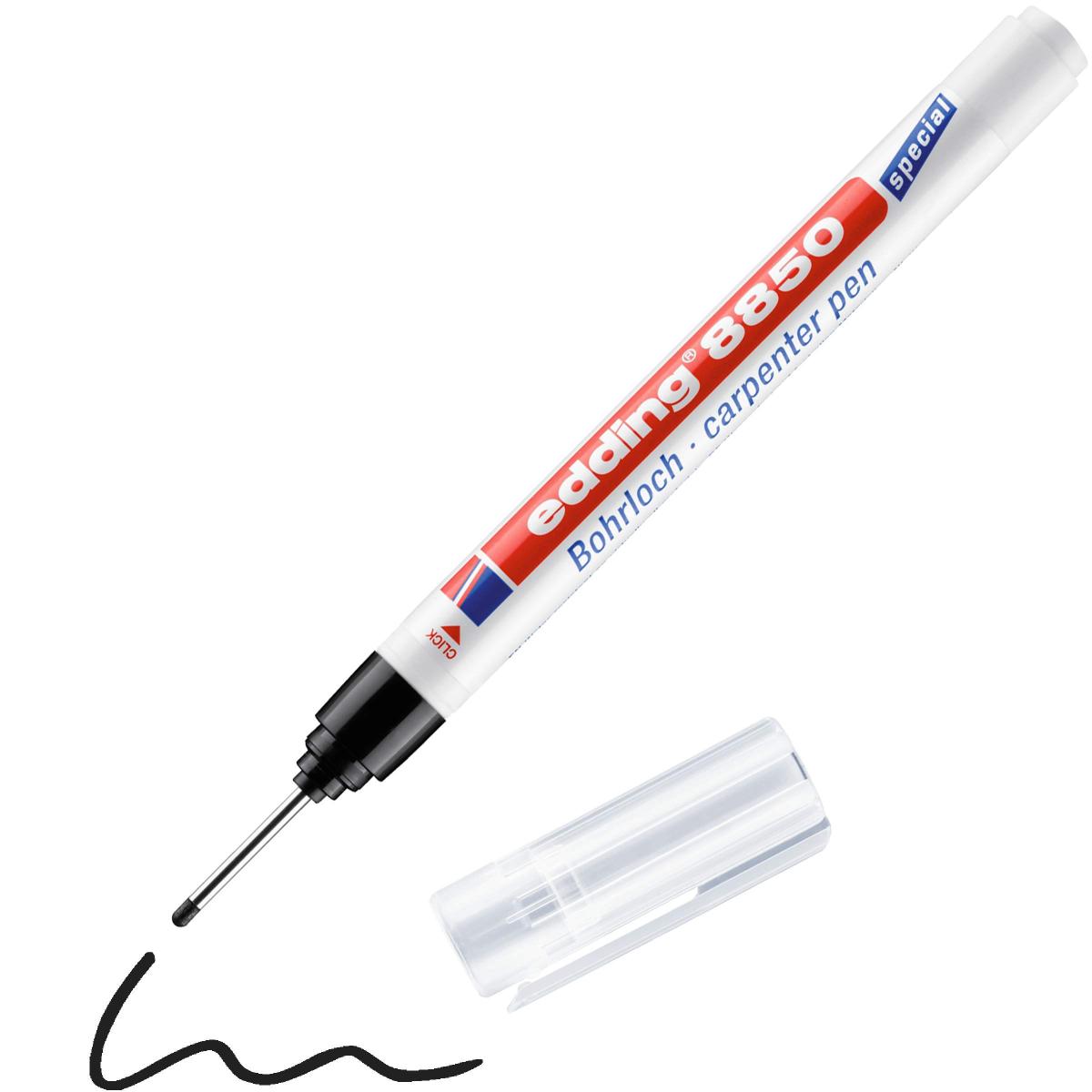 Edding 8850 Carpenter Pen - Hard To Reach Places Easily Marked