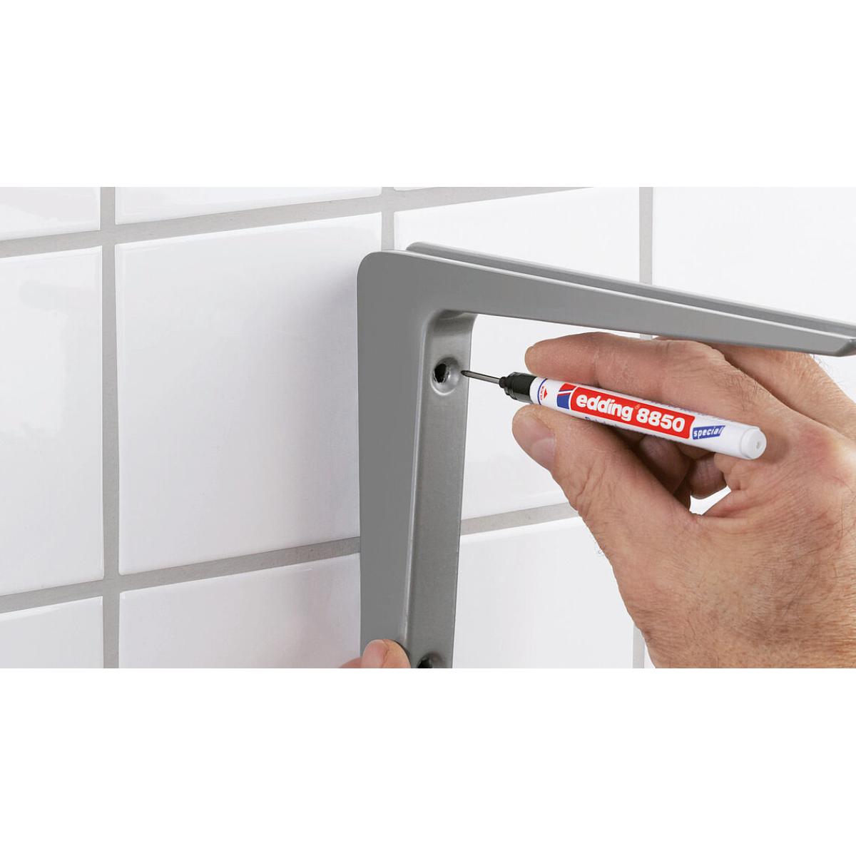 Edding 8850 Carpenter Pen - Hard To Reach Places Easily Marked