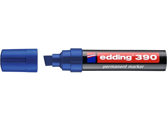 Edding 390 Permanent Marker - Blue Large Markings