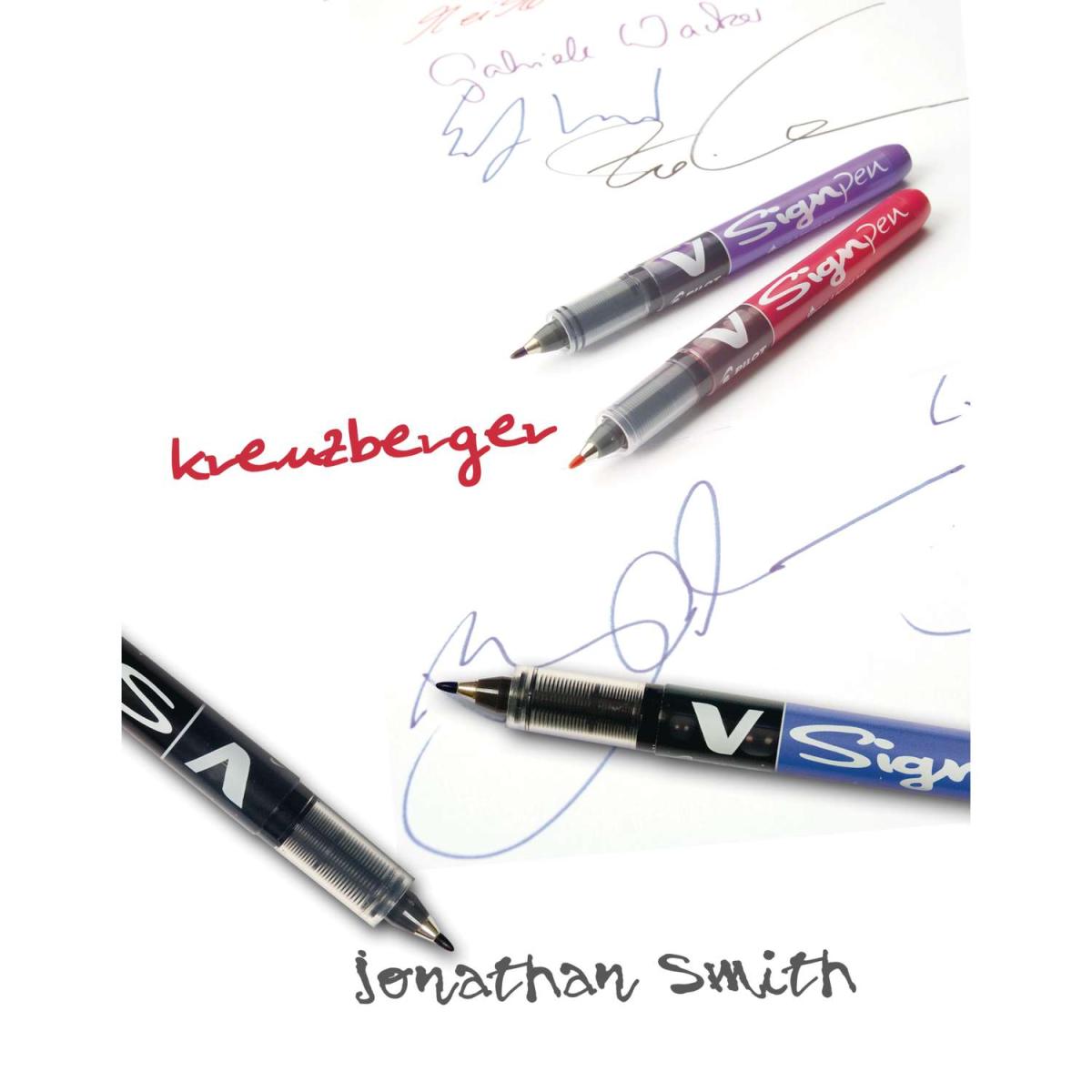 Pilot Signature Pen Red