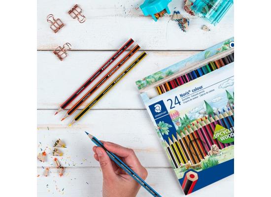 Staedtler Noris Colouring Pencil - Multi Colours Pack of 24