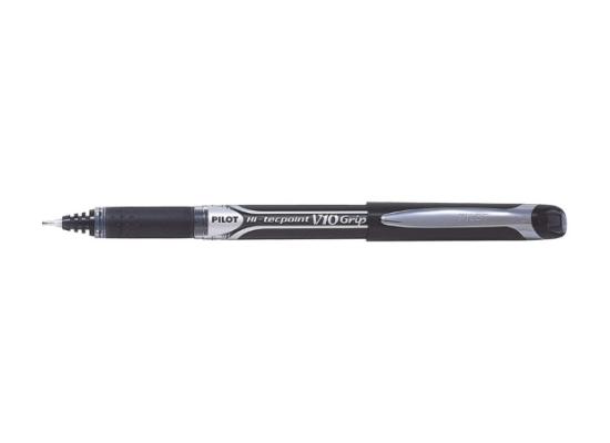 Pilot V10 Grip 0.1mm Tip, Black