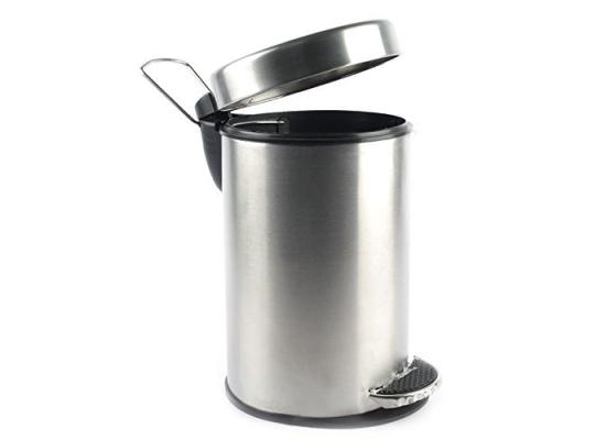Stainless Steele Rectangular Waste Bin 5L