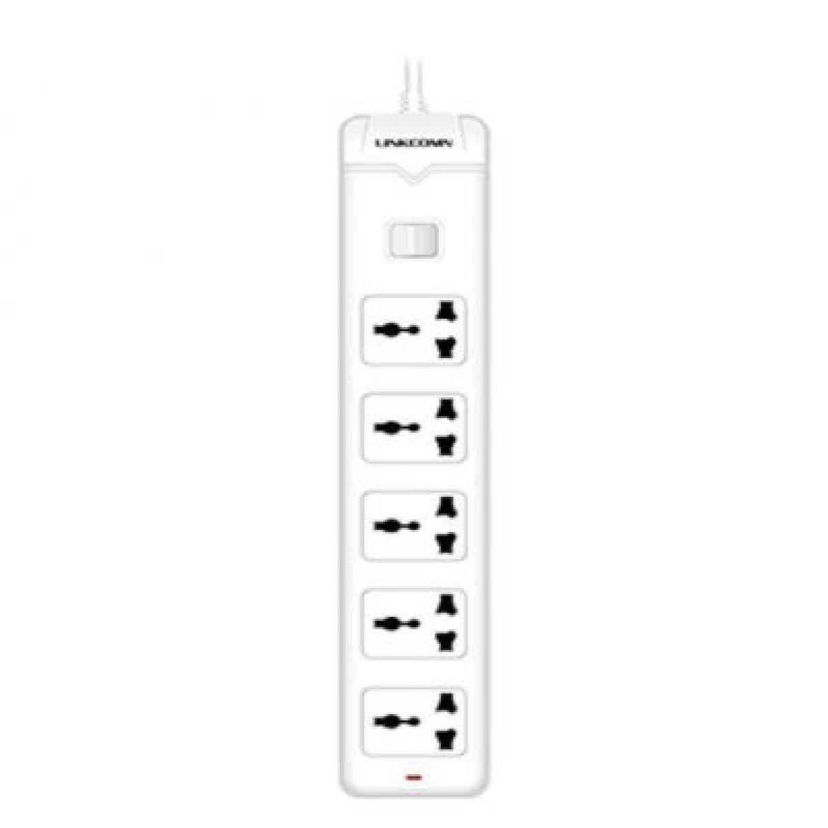 LINKCOMN Power Strip 5 Socket -3M LC-PS501