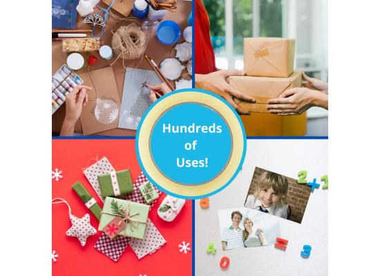 Clear Tape Go  0.5 inch Pack of 8 