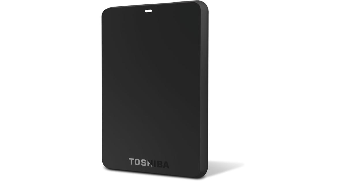 Toshiba Canvio Basics 2TB USB 3.0 Portable Hard Drive - Black | HDTB2 ...