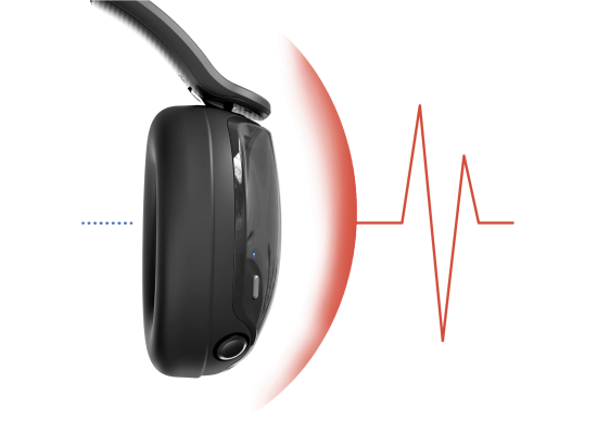 Skullcandy Hesh 540 ANC Wireless Headphones - Black