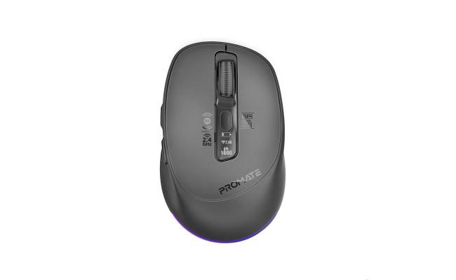 Peomate Blix-3M Silent-Click 1600DPI Triple-Mode Rechargeable Mouse w/ Multi-Device Connectivity