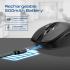 Promate Flixi Dual Mode Wireless Mouse with Rechargeable Battery BT & 2.4GHz Connectivity