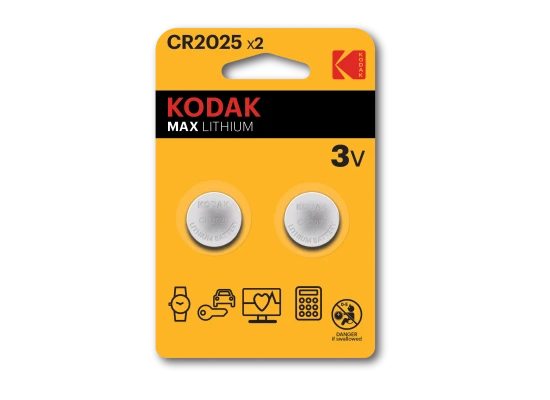 Kodak Lithium Button Cell Batteries 2025 Pack Of 2