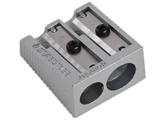 Staedtler Aluminium Double Hole Pencil Sharpener