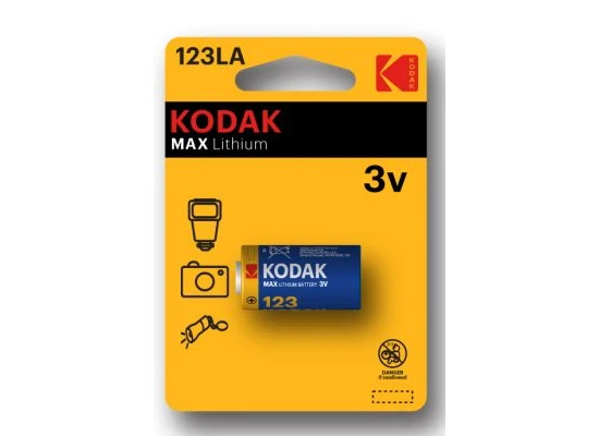 Kodak Ultra Lithium Battery 123 A