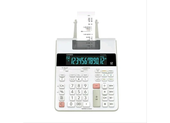 Casio FR-2650RC Desktop Printing Calculator 12 Digits