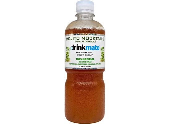 Drinkmate Premium Italian Mojito Mocktail Syrup (Alcohol-Free)