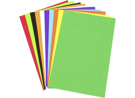 Colored Foam Sheets A2, 10 Colors