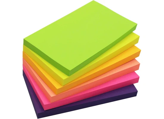 Info Sticky Note 5*3 - Pack Of 6 Colors