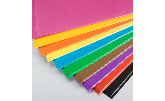 Coloured Cardboard 50*70 Pack of 100