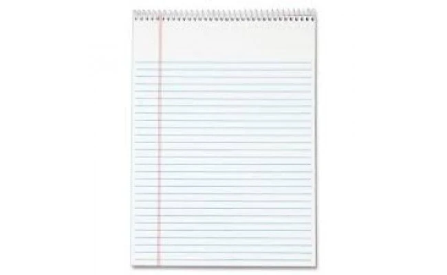 Oxford Wirebound A5 White 120 Sheets