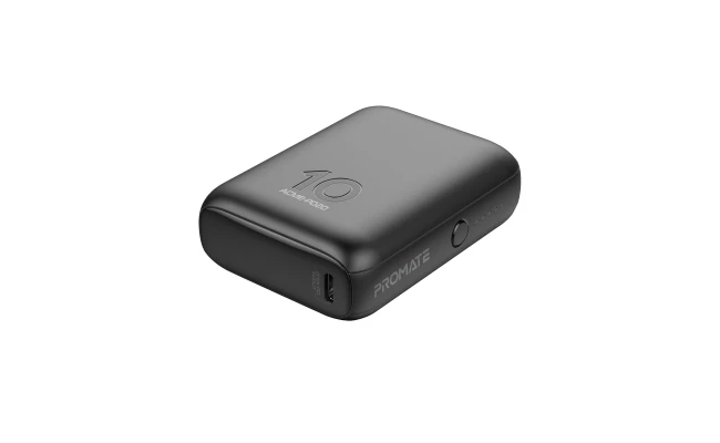 Promate Acme-PD20 Power Bank, World’s Smallest 20W USB-C Power Delivery, Over Charge Protection