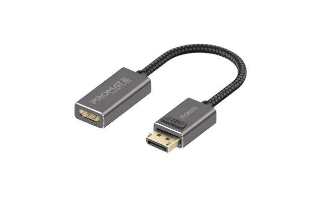 Promate MediaLink-DP 4K@60Hz High Definition DisplayPort to HDMI Adapter
