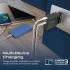 Promate GaNCharge-140W USB-C Wall Charger with 30W  QC 3.0 Port