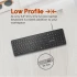 Promate Combo-KM2 Wired Keyboard and Mouse Combo,  Ultra-Slim, with Arabic characters