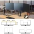 Fellowes Platinum Series Adjustable Triple Monitor Arm