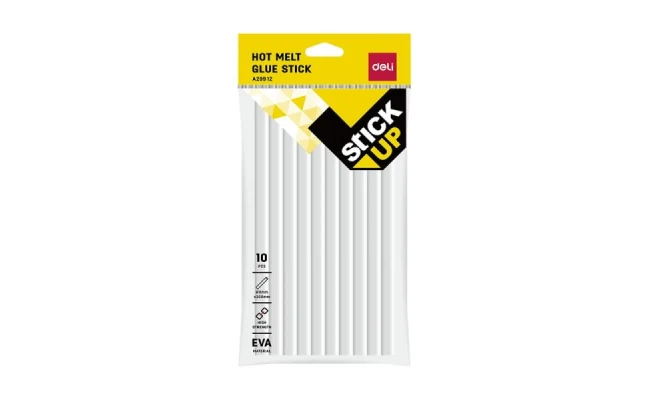 Deli Glue Stick Hot Melt - Pack of 10