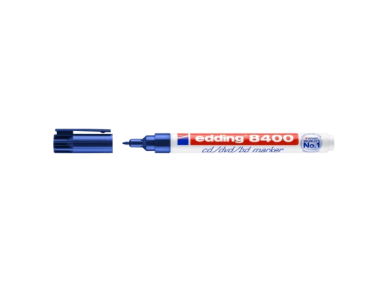 Edding 8400 CD/DVD Marker Blue