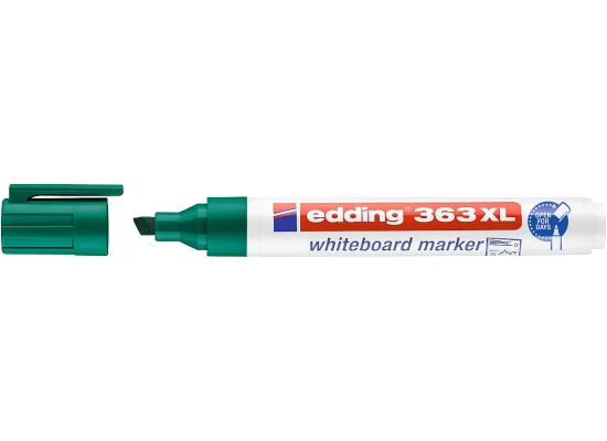 Edding 363XL Whiteboard, Refillable Marker Green