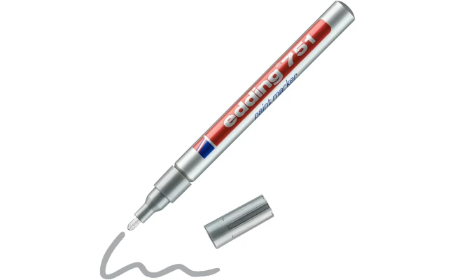 Edding 751 Paint Marker Silver