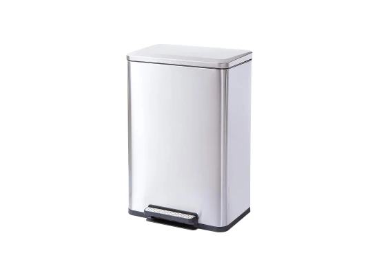 Stainless Steele Rectangular Waste Bin 30L