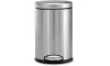 Stainless Steele Rectangular Waste Bin 5L