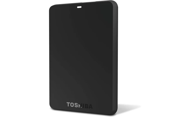 Toshiba Canvio Basics 1TB USB C Portable Hard Drive Support Windows & MAC - Black